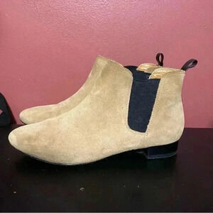 J CREW Pull-on Chelsea boots in suede
